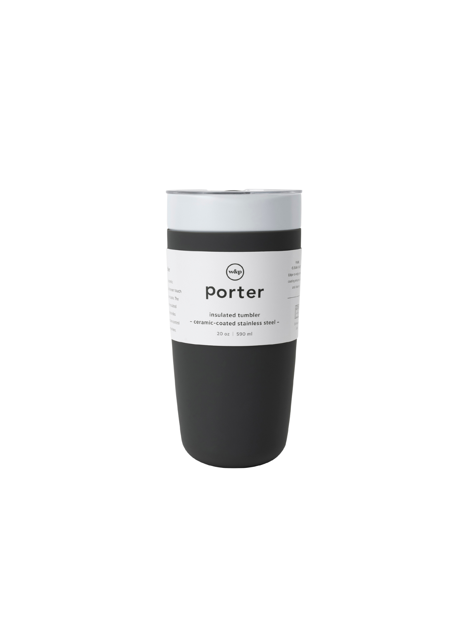 Porter Insulated 20oz Tumbler (Charcoal)